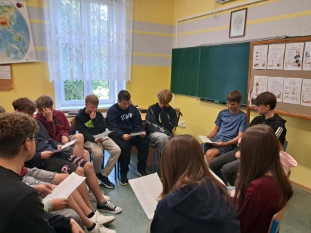 Narodowe Czytanie „Dziadów” w naszej szkole