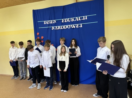 Dzień Edukacji Narodowej w naszej szkole
